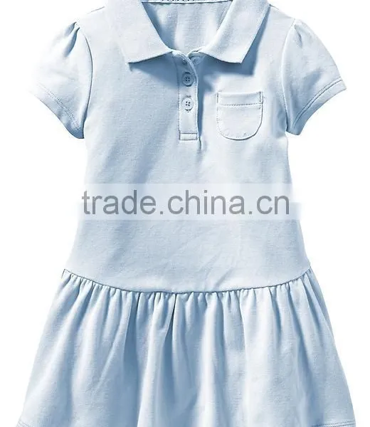 Design Students School Uniform Polo Dresses photo-4