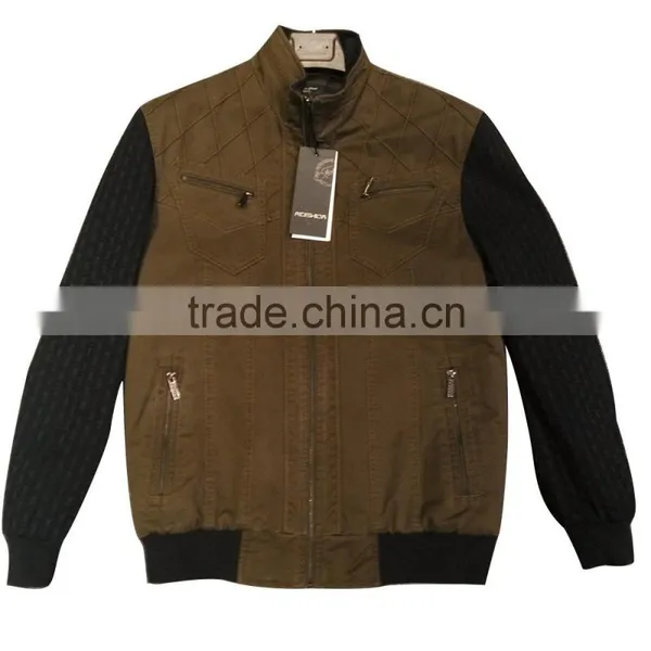 Custom Quilting Spring Jackets for Mens