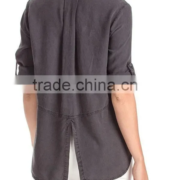 2015 Women Gender and Adult Age Group Ladies Shirt Girls' Fashion Apparel Office Wear for Women photo-4
