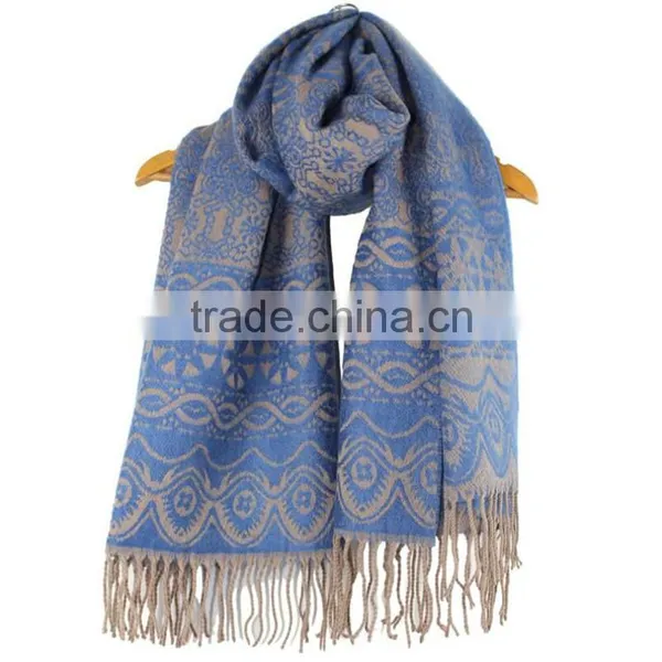 Hot Selling Popular Jacquard Scarf Pashmina Scarves Wholesale photo-3