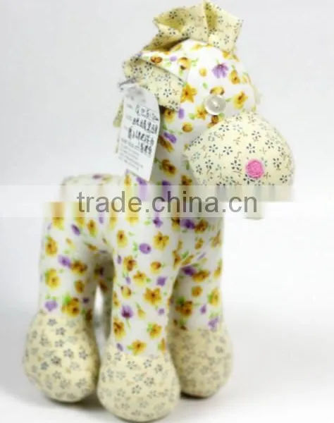 Printing & Embroidery per Cotton Toy Stuffed Horse