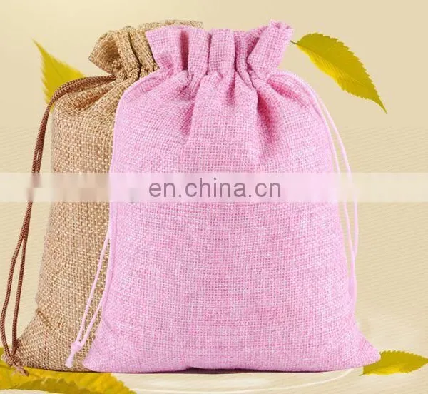 Natural Linen Jute Sack photo-5