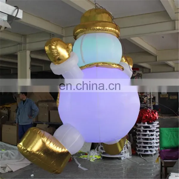 New Style 2017 Hot Sale Big Inflatable Snowman /inflatable Christmas for Decoration photo-2