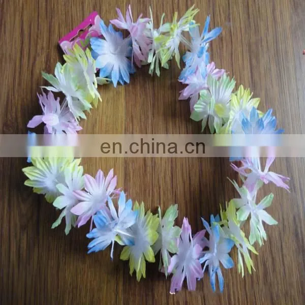 Wreath Carnival Flower Garland Wedding Flower Lei photo-5
