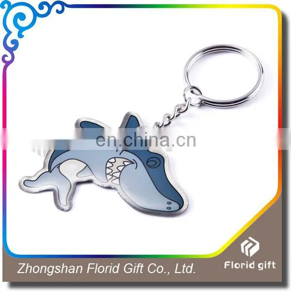 Hot Sale Cheap Custom Shaped Metal Keychain photo-2