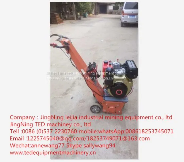 Factory Direct Sales Walk-way Gasonlie Delectric Diesel Pavement Milling Machine photo-5