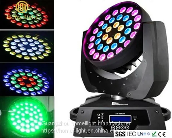 Zoom Led Moving Head Beam 36pcsX10w Led Dyed Lighting Disco Lamp photo-5
