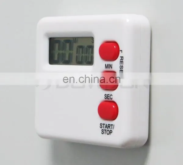 Mini Digital Kitchen Timer Cooking Timer Foldable Stand Magnetic Backing photo-6