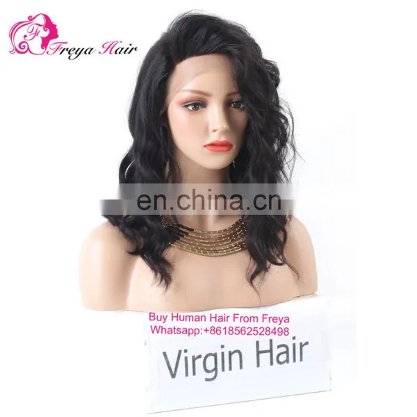2017 Bob Style Glueless Short Lace Wig Brazilian Human Hair Lace Front Wigs Overnight Delivery Side Part Lace Front Wigs photo-2