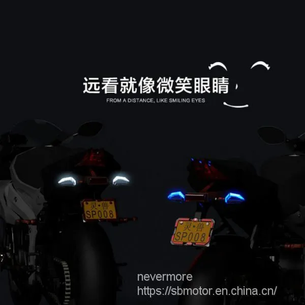 Spirit Beast Motorcycle Modified Lighting Led Turning Signals Daytime Light + Yellow Turning 2pcs/lot 12V L10 photo-3