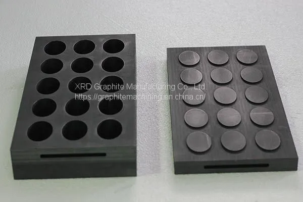 Graphite mould for casting gold