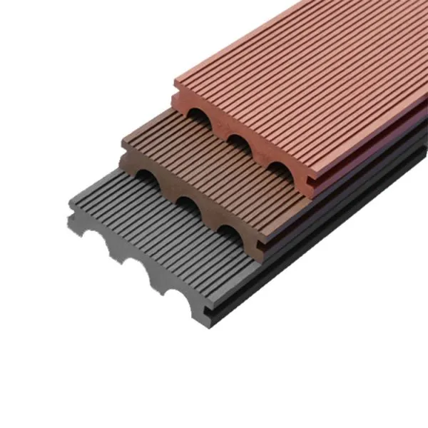 Customized Outdoor Grooved Waterproof WPC Decking Laminate Flooring photo-5