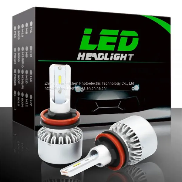H11/H8/H9 LED Headlight Bulbs Conversion Kit, DOT Approved, Canbus CSP Chips Low Beam/Fog Light Bulb- 6000LM 6000K Xenon White