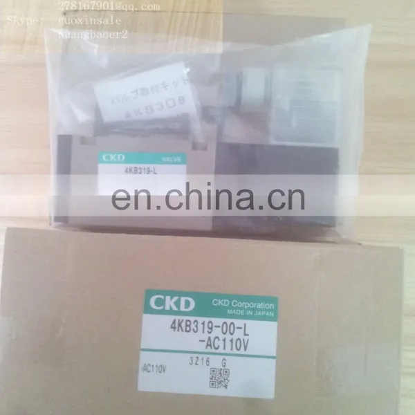 High Quality Japan Original CKD Pneumatic Solenoid Valve Pneumatic Air Operated Valve photo-6