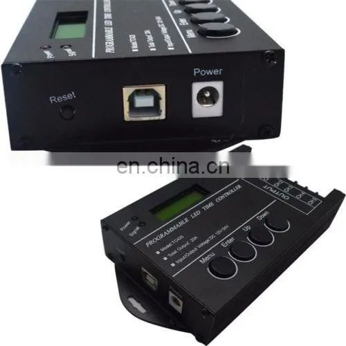 DC12/24V 20A 20A LED RGB Aquarium Controller Strip Timer Dimmer photo-5