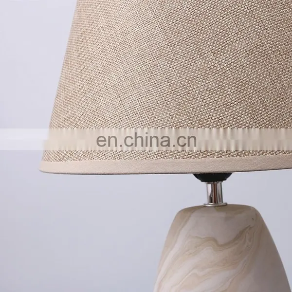 Nordic Living Room Decoration Brown Table Lamp Wholesale Cheap Exquisite Ceramic Bedside Lamp photo-5