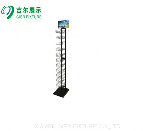 Free Standing Metal Storage Baseball Cap Hat Organizer Display Rack for Retail Sore photo-5