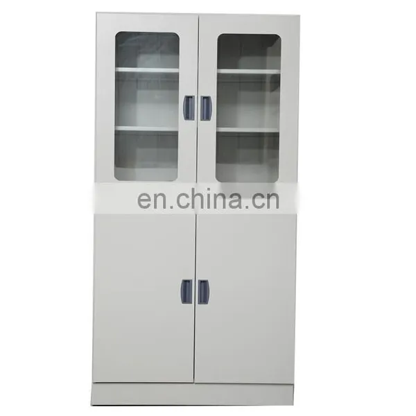 Glass Window Cold Rolled Steel School Chemistry Storage Lab Cabinet photo-3