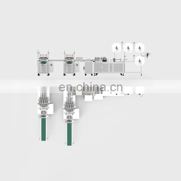 Ready to Ship 3 Ply Face Mask Machine for Making Masks Automatic Face Mask Machine photo-2