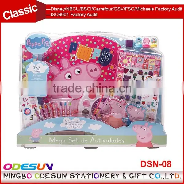 Disney Universal NBCU FAMA BSCI GSV Carrefour Factory Audit Manufacturer Promotional 12 Colors Semi-dry Watercolor Paint Quality Choice