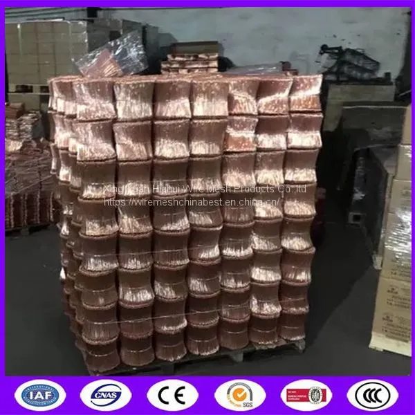Building PVC Coated 18GA 5000pcs 550mpa Copper Tie Wire photo-3