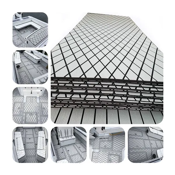 Gray 70 x 190 CM Marine Grade Eva Foam Composite Eva Decking photo-4