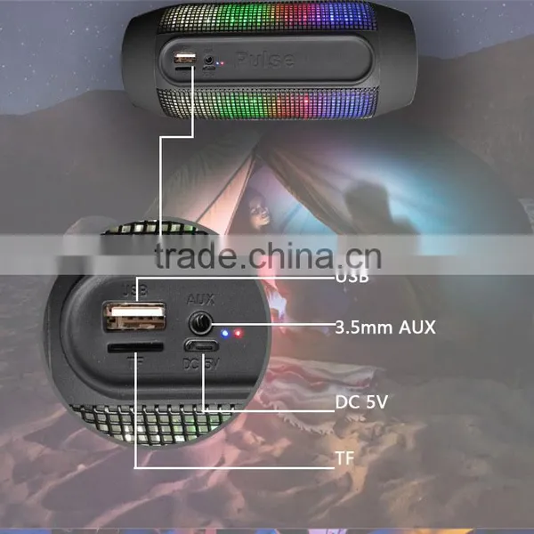 2016 New Products For Party Essential And Outdoor Functional Wireless Bluetooth Speaker With LED Light photo-4
