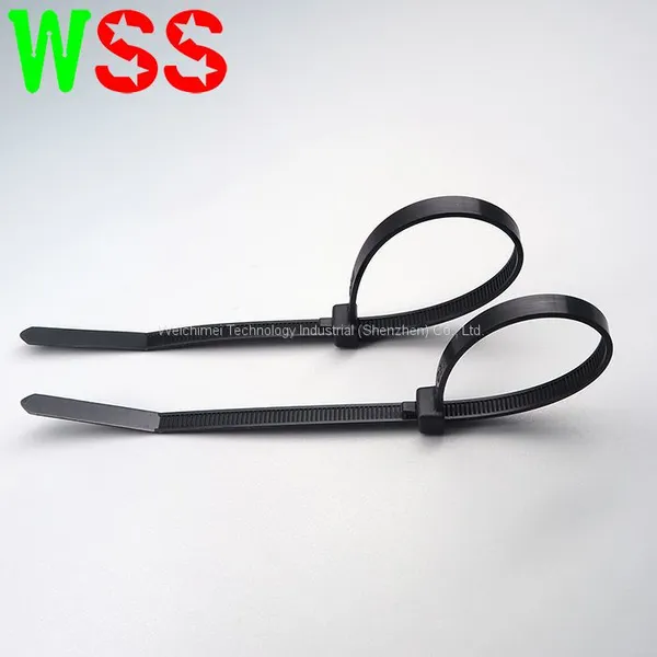 Custom Plastic Injection Security Cable Tie Plastic Electric Wire Cable Tie Cable Ties Self-Locking Nylon photo-3