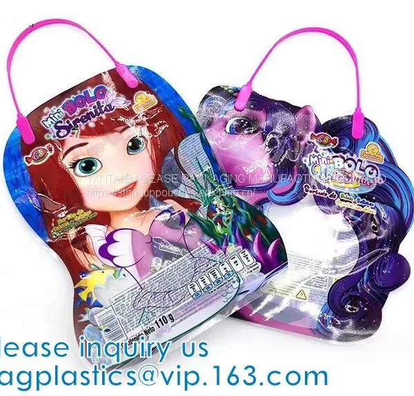 Mylar Plastic Edible, Foil Bag Child Toy Pouch, High Barrier Reclosable Stand Up Zipper Poly Toy Bag photo-5