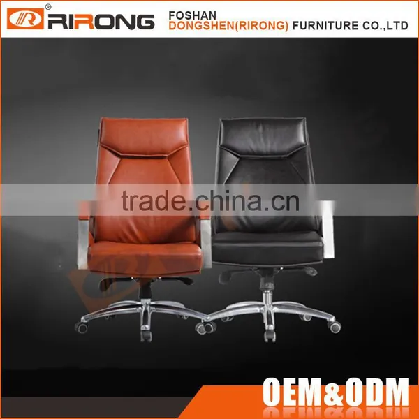 2016 Popular Modern Commercial Furniture High Back Leather Swivel Office Executive Chair photo-3