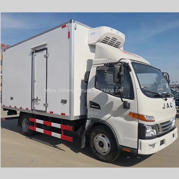 JAC 4x2 3ton 4ton 5ton 6ton 7ton 8ton Refrigerator Truck photo-2