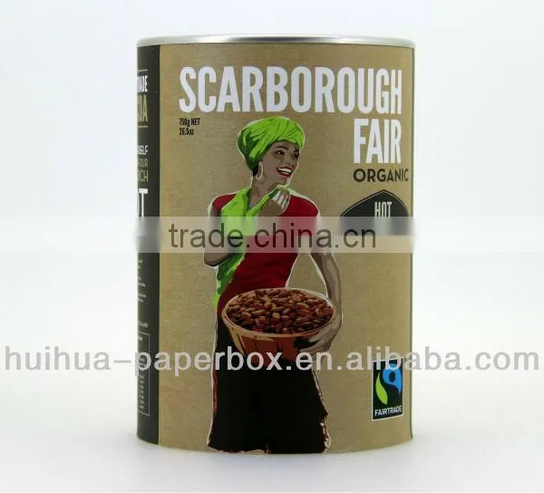Hot Coffee Package Round Paper Tube photo-2