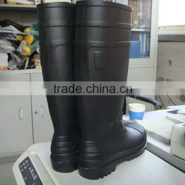 Anti-impact Safety Pvc Boots /pvc Rain Boots photo-4