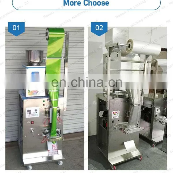 High Efficient 25g Back Seal Dog Food Fish Food Dried Fruit Automatic Granular Packing Machine photo-2