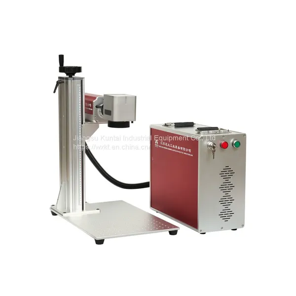 Plastic PVC ABS Laser Marking Engraving Machine Raycus JPT MAX Fiber Laser Source photo-4