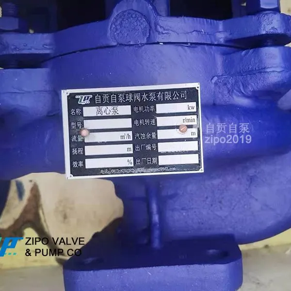 ZIPO ZYG or ZYHG or ZYRG Explosion-proof Vertical Pipeline Centrifugal Pump photo-5