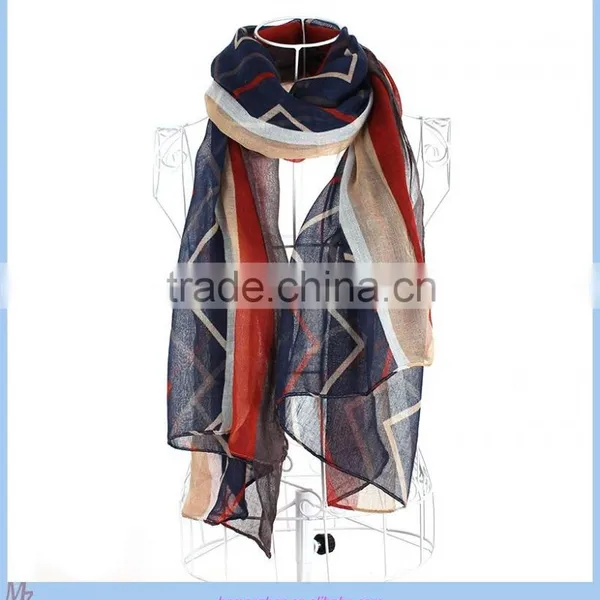 2015 Fashion Spring Scarf Polyester Scarf photo-3
