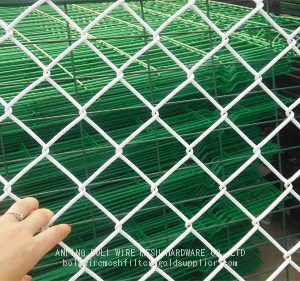Anti-Drone Net/Pvc Coated Chain Link Fence/ Diamond Outdoor Metal Fencing/Steel Wire Fencing Project/ Drone Containment Net