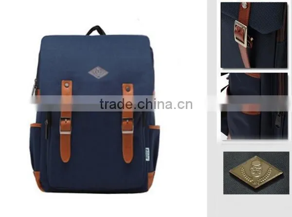 Canvas School Backpack Rucksack Teenagers Backpack 2016 Summer New Fashion Bag photo-2