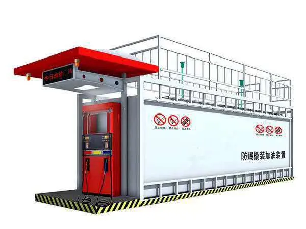 Schlittenmontierte Benzin- und Diesel-Tankstellen, interne Tankstellen für Eigenbedarf, praktisch für das Betanken