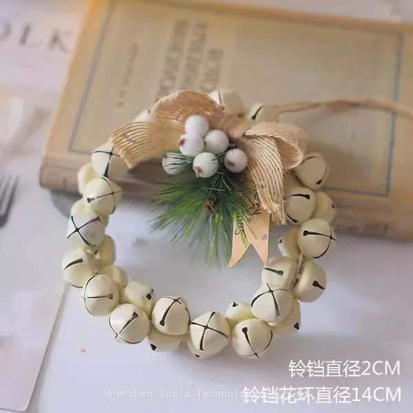 Commercial Christmas Supplies: Bell Garlands, Pinecone Pendants & Bow Straps for Wholesale photo-2
