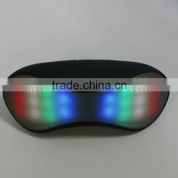 Portable Mini Glasses Shape Bluetooth Speaker With Colorful LED Light,FM/Aux Input/USB/TF Card Supplier's Choice photo-2
