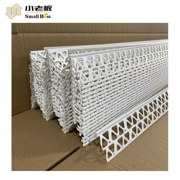 ASTM Standard 2-1/2'' X 2-1/2'' Exterior Vinyl Corner Bead PVC Corner Bead for Plaster Stucco photo-2