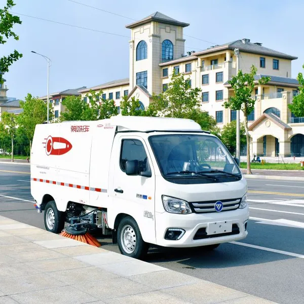 5033 Multi-functional Washing and Sweeping Vehicle, Pure Electric, Foton Chassis