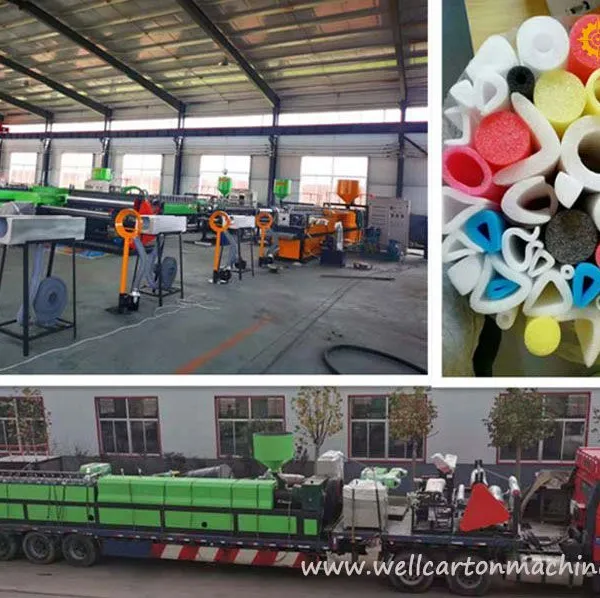 Industrial EPE Foam Tube Manufacturing Machine photo-2