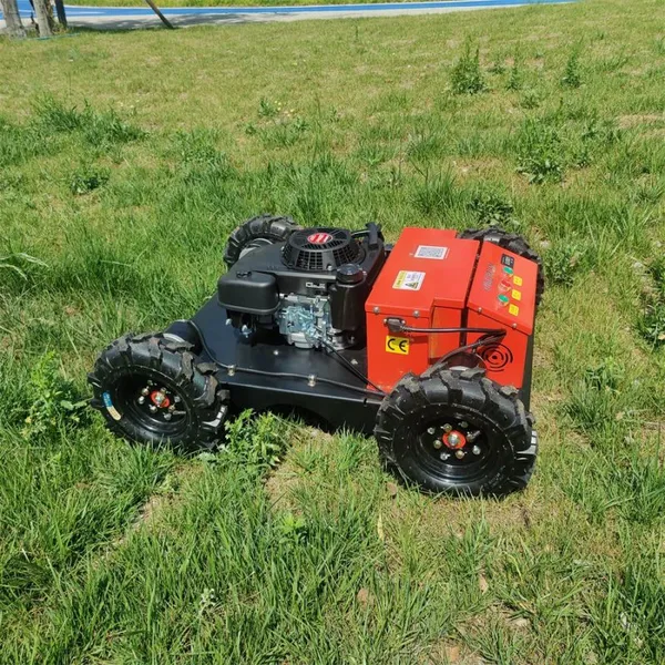 7HP Loncin 196CC Gasoline Engine Adjustable Height by Remote Control Radio Operated Bush Trimmer