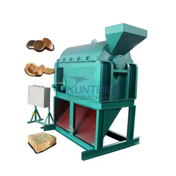 Coconut Shell Bamboo Banana Leaf Fiber Extracting Equipment Sisal Fiber Extractor Machine EPC