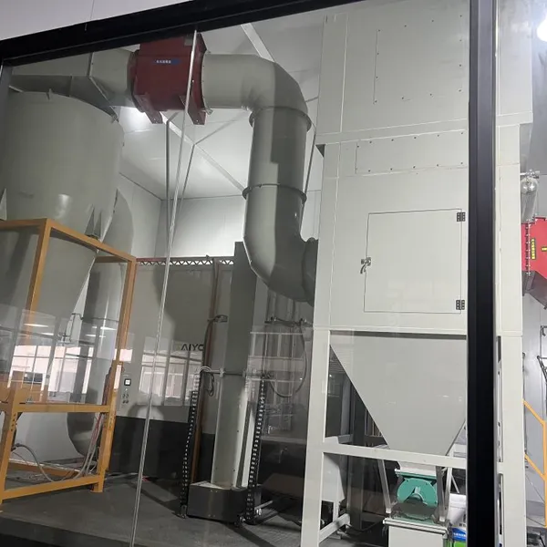 Automatic Anti-Static Powder Coating Spray System With Cyclone Recovery for Safe Operation
