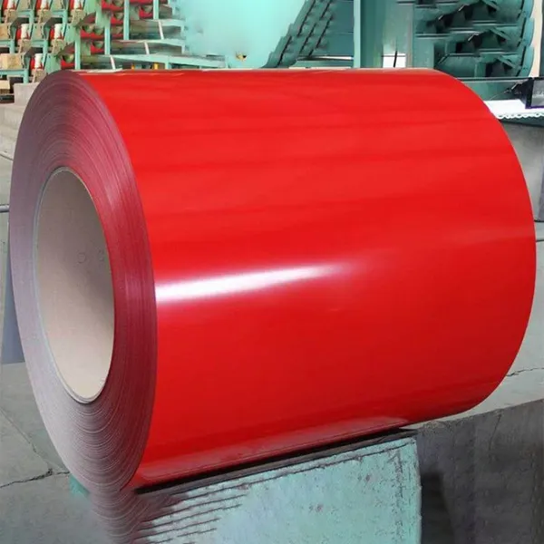 Custom Width RAL Color Coated Steel Coil PPGI PPGL Prepainted Steel Coil For Wall Cladding