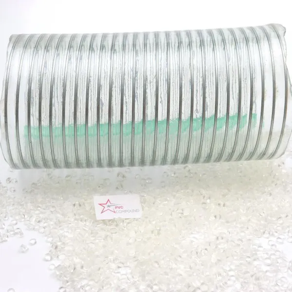 Co-Extrusion PVC Compounds Granules for Spiral Hose Corrugated Pipes photo-5
